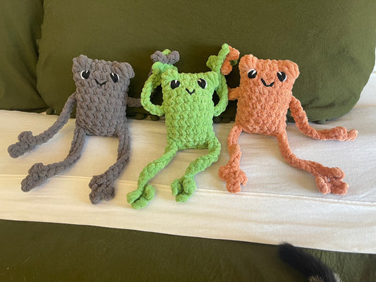 Leggy Frog Plushie